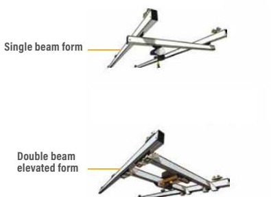ALIUM aluminum overhead crane system installed in an industrial facility