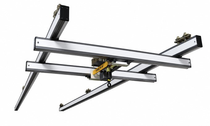 Double-Bridge Crane aluminum crane configuration