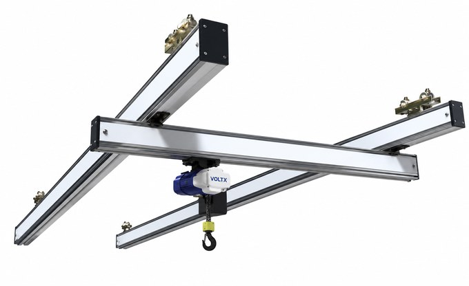 Single-Bridge Crane aluminum crane configuration